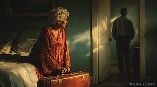 Her Suitcase of Unspoken Words'