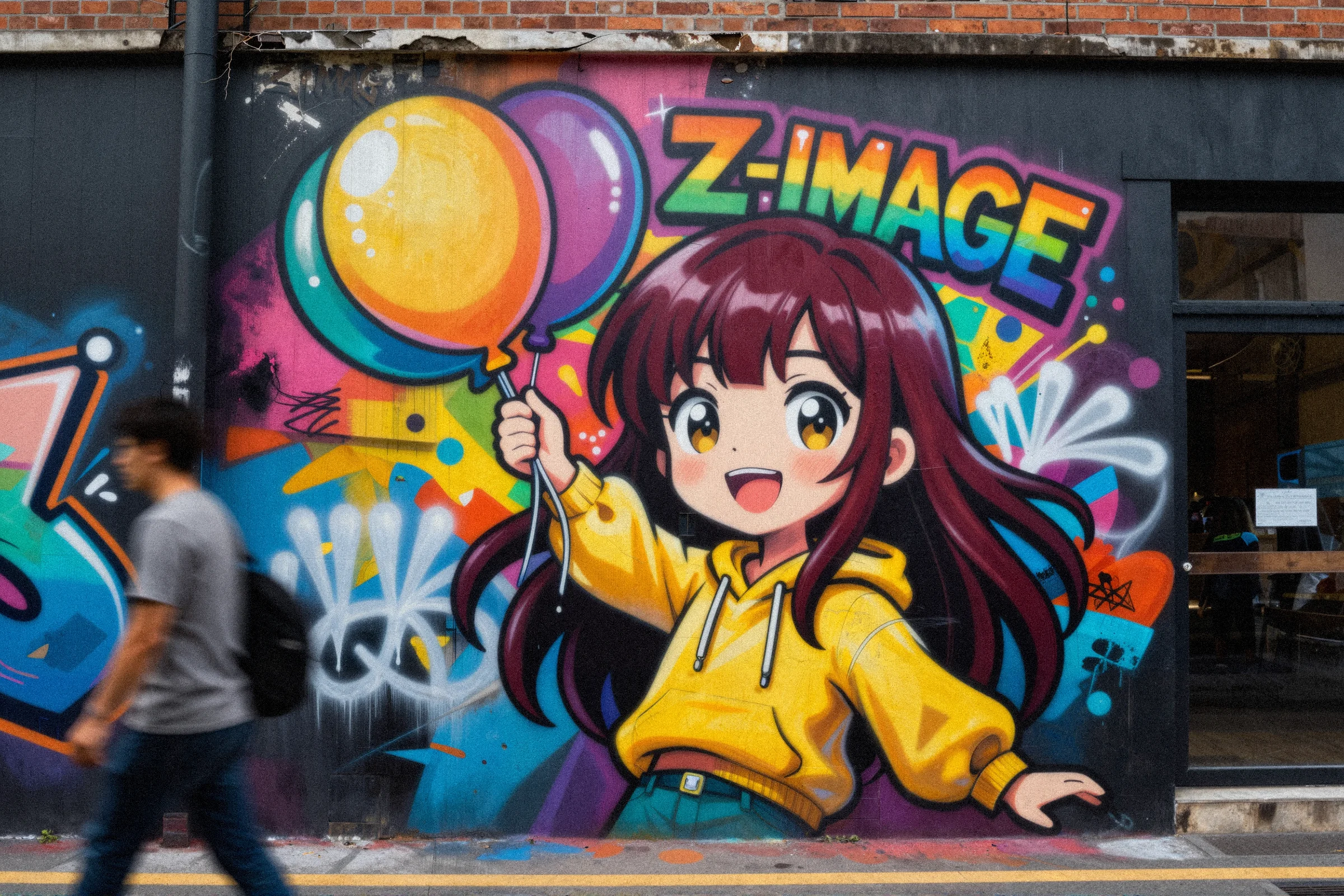 Chibi Street Art [Z-Image] picture 1 of 1