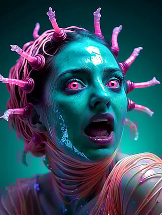 Sea Tentacles, Wide Eyes'