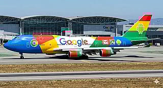 Google plane'