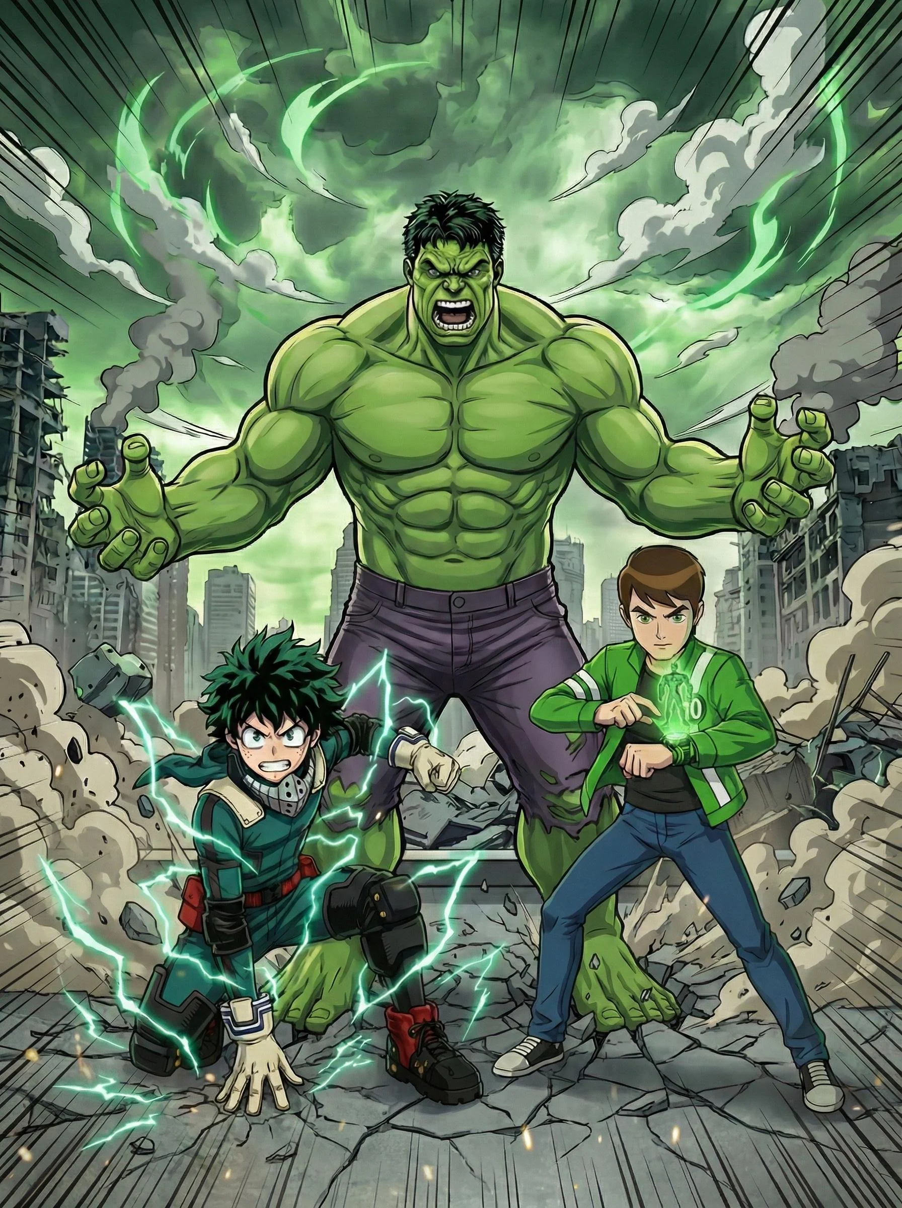 When your favourite colour is green. So your favourite heroes are. picture 1 of 1