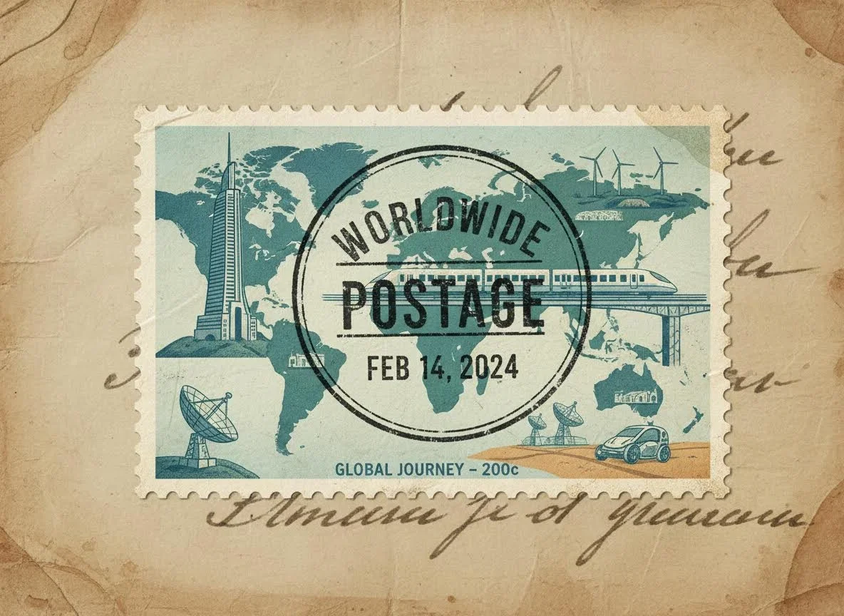 This stamp is valid for worldwide postage. 📮 picture 1 of 1