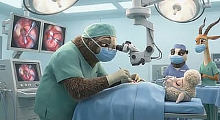Mr. Slothmore has finally found his calling as a microsurgeon. 🦥👨‍⚕️'