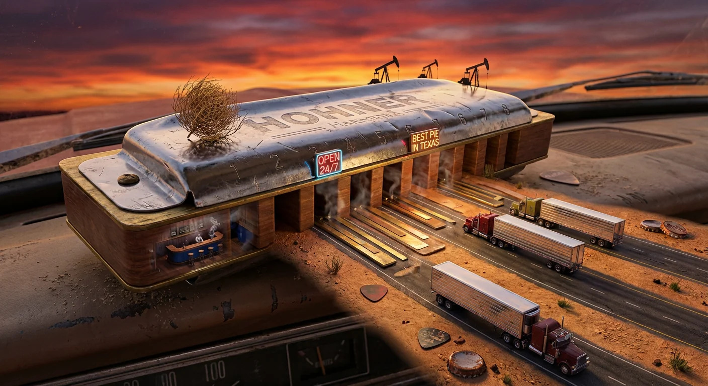 Harmonica Texas Highway Blues picture 1 of 1