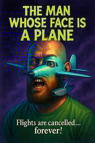 Goosebumps style childrens horror book cover'