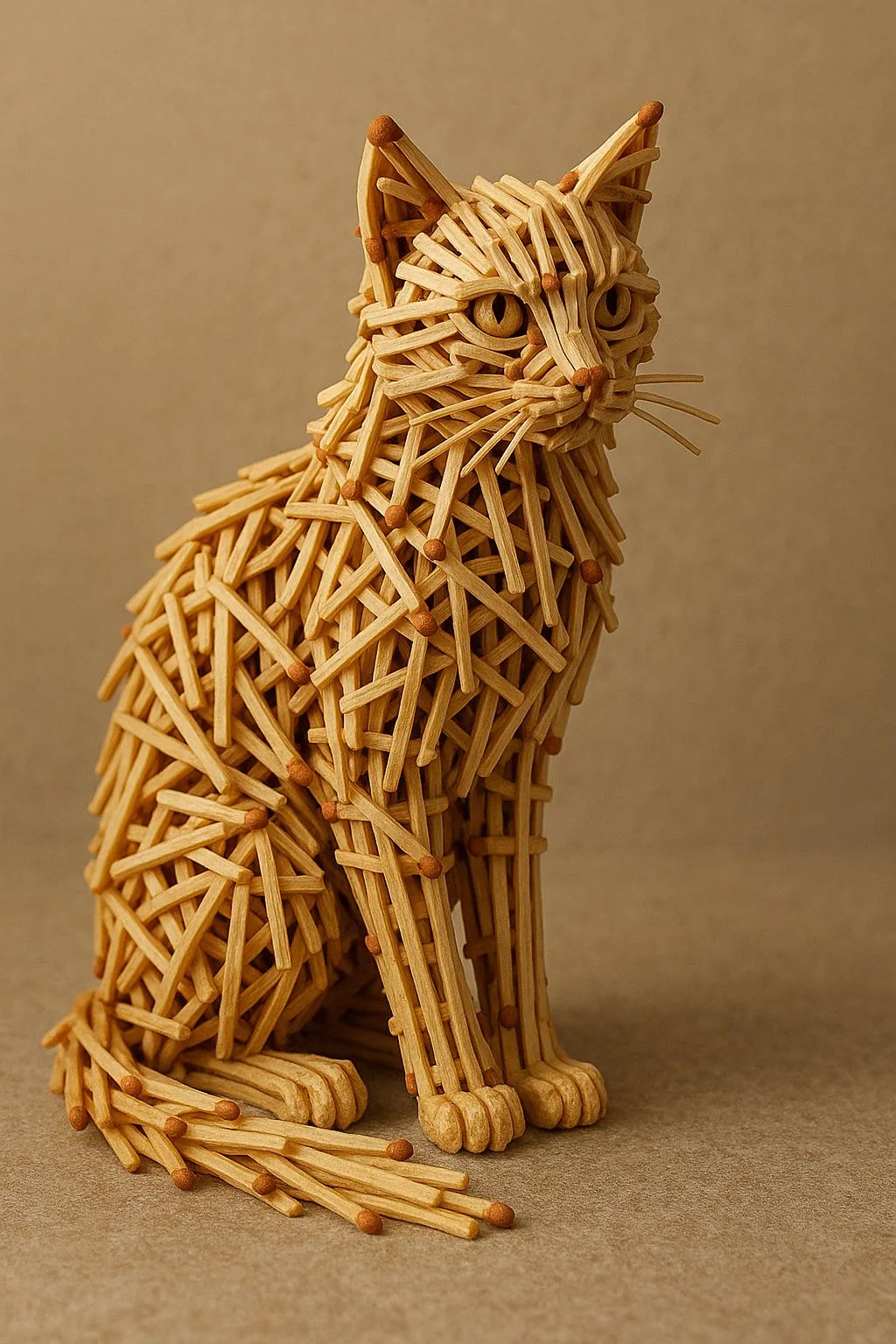 This cat is highly flammable! picture 1 of 1