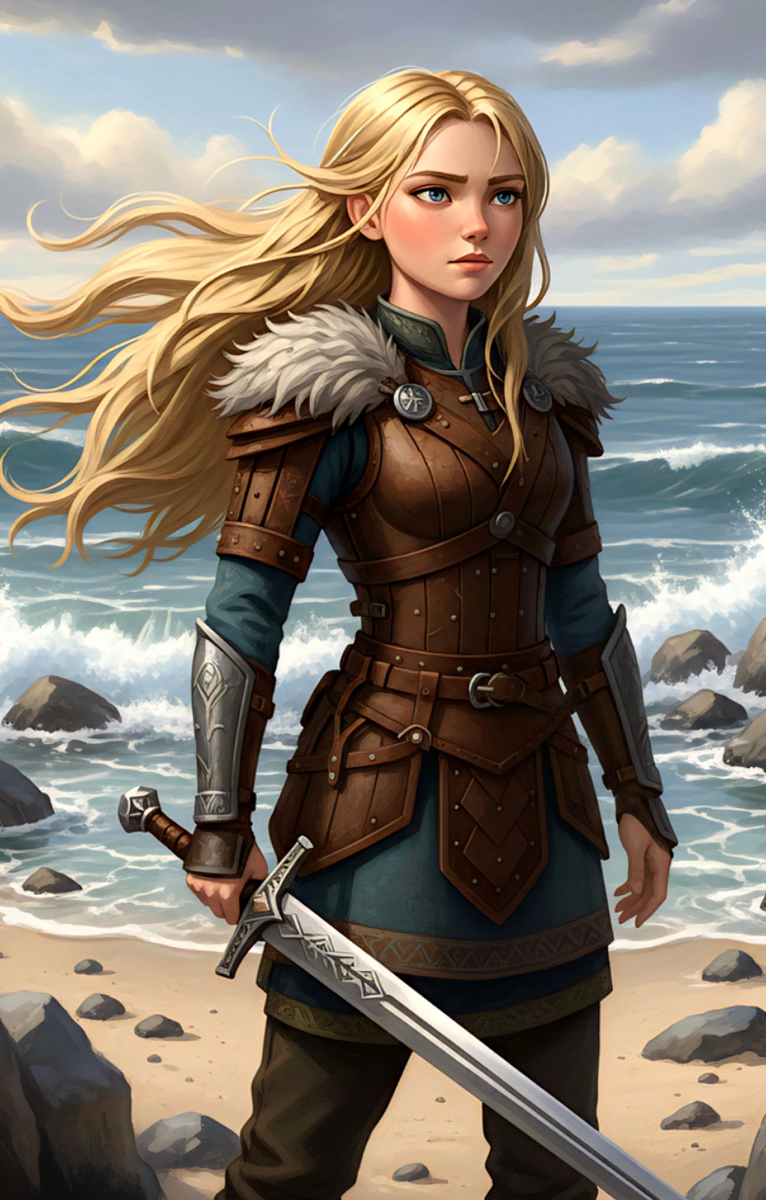 A Viking girl for a fanfic picture 1 of 1