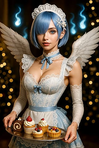 A few of my favorite Waifus spreading the holiday joy!'