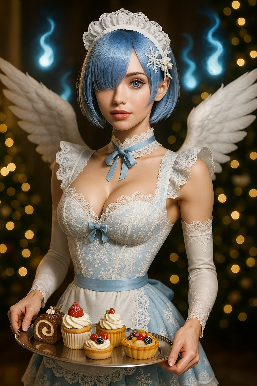 A few of my favorite Waifus spreading the holiday joy! picture 1 of 9