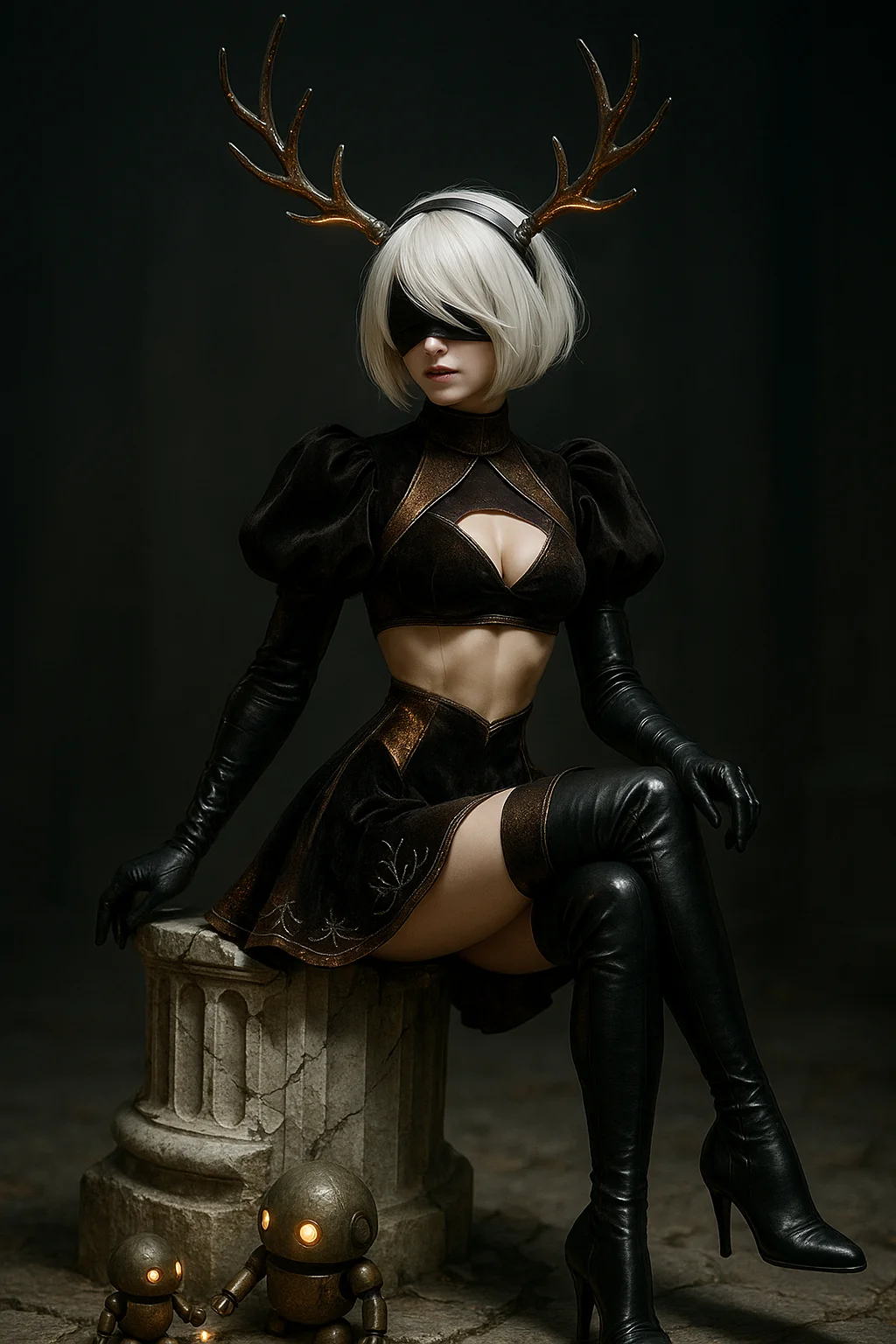 A few of my favorite Waifus spreading the holiday joy! picture 4 of 9