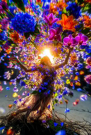 Good morning! Rise up—let the world's energy ignite your spirit. Bloom bright today. 🌸☀️'