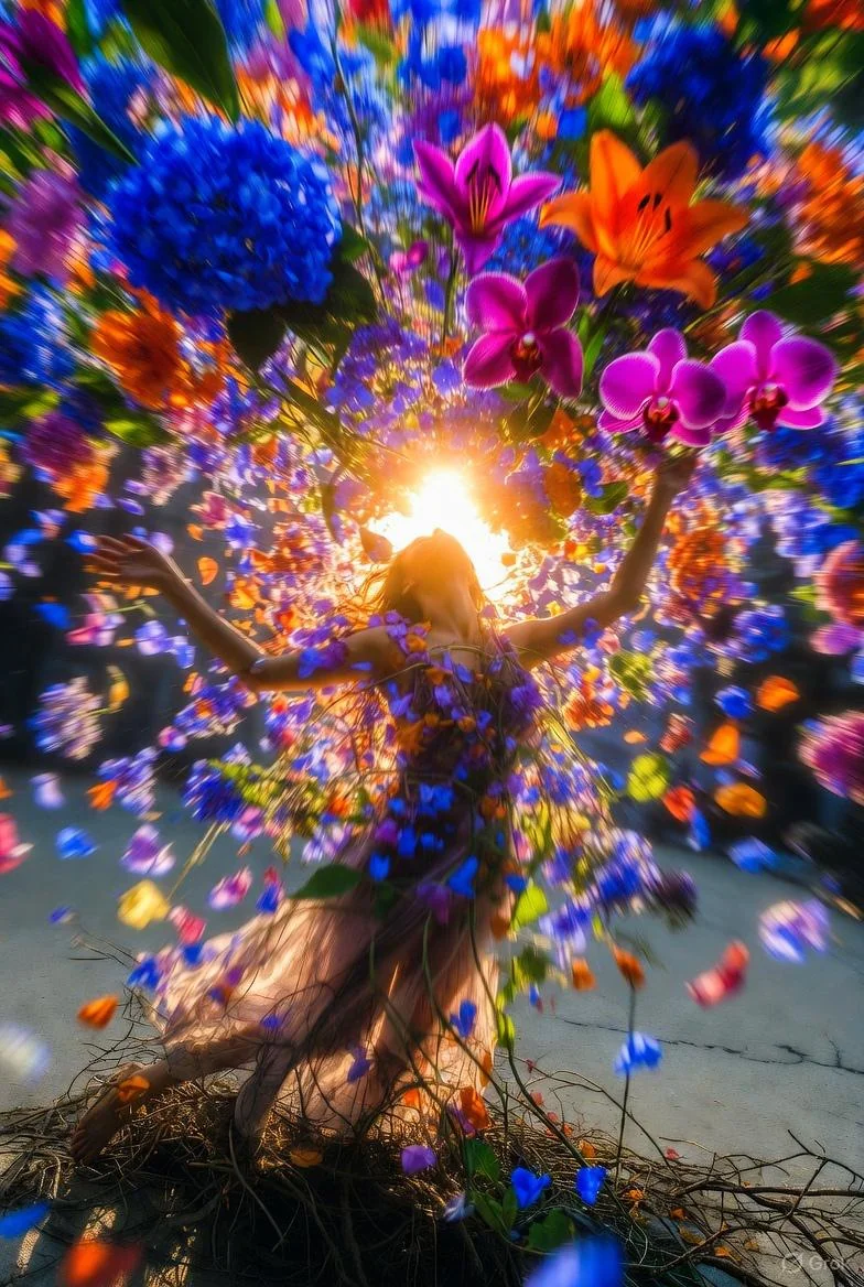 Good morning! Rise up—let the world's energy ignite your spirit. Bloom bright today. 🌸☀️ picture 1 of 1