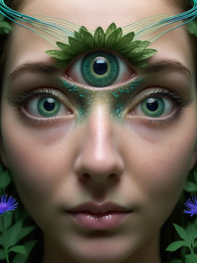 A Green Eye'S Secret Whisper picture 1 of 1