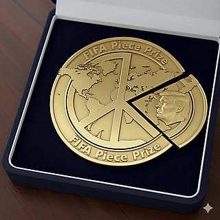 Was inspired to see a concept of the new FIFA Peace prize.'