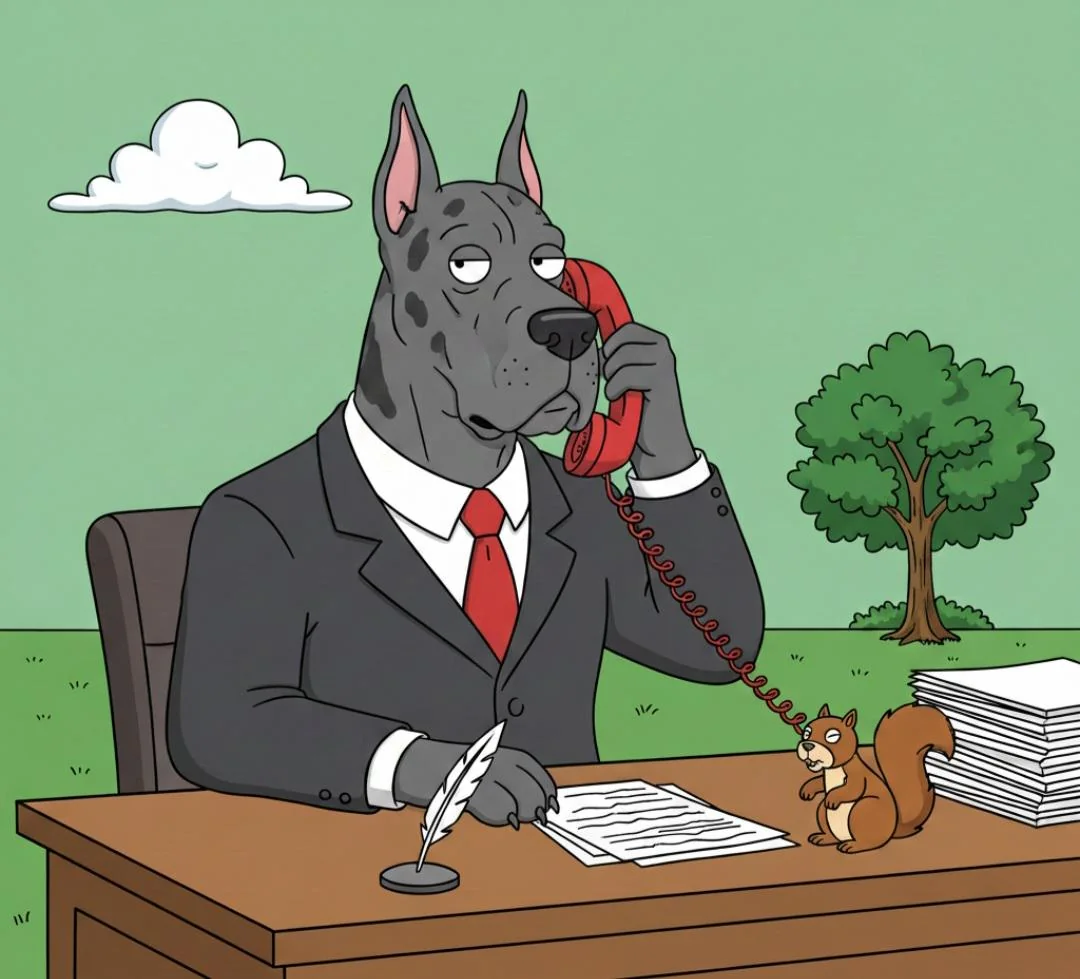 I'm tired of your Dog doing his business on my lawn! picture 1 of 1