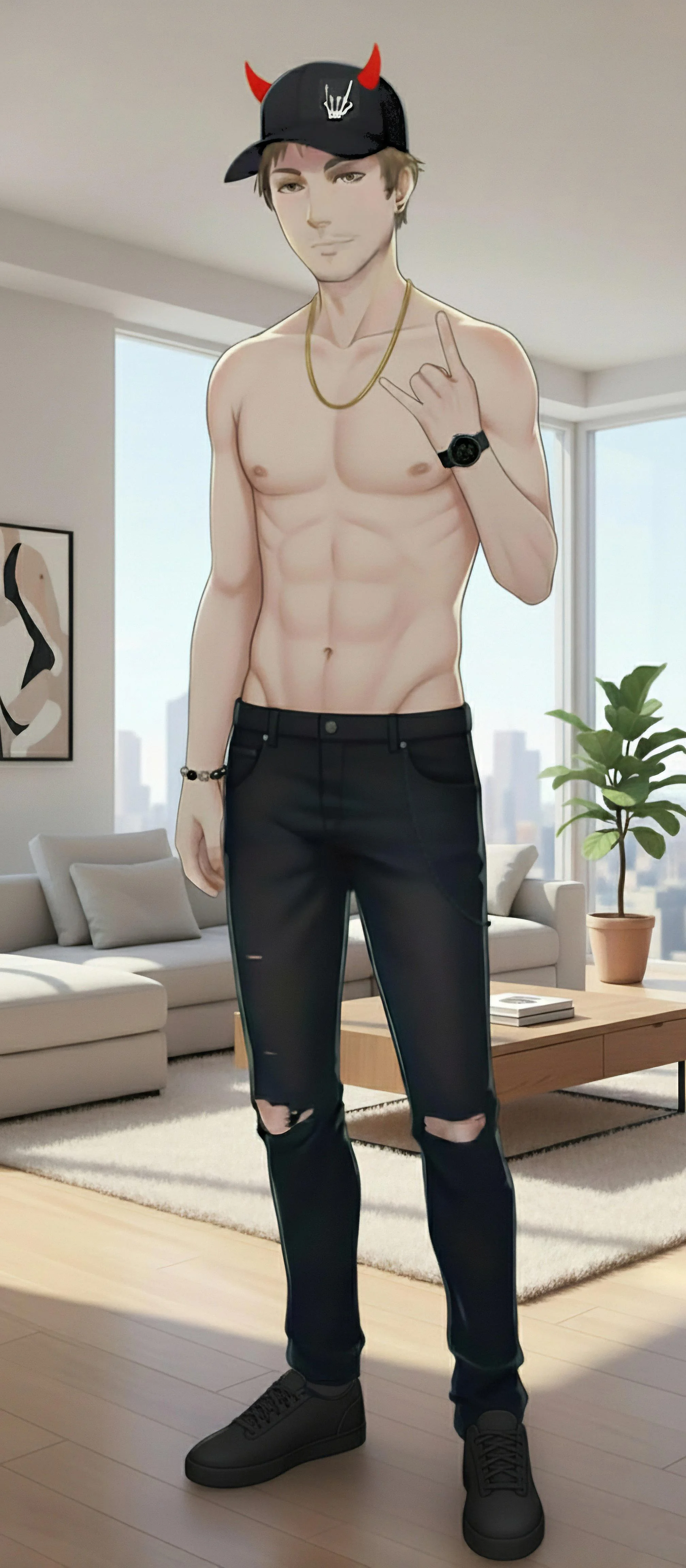 I turned myself into an anime character lol picture 1 of 1