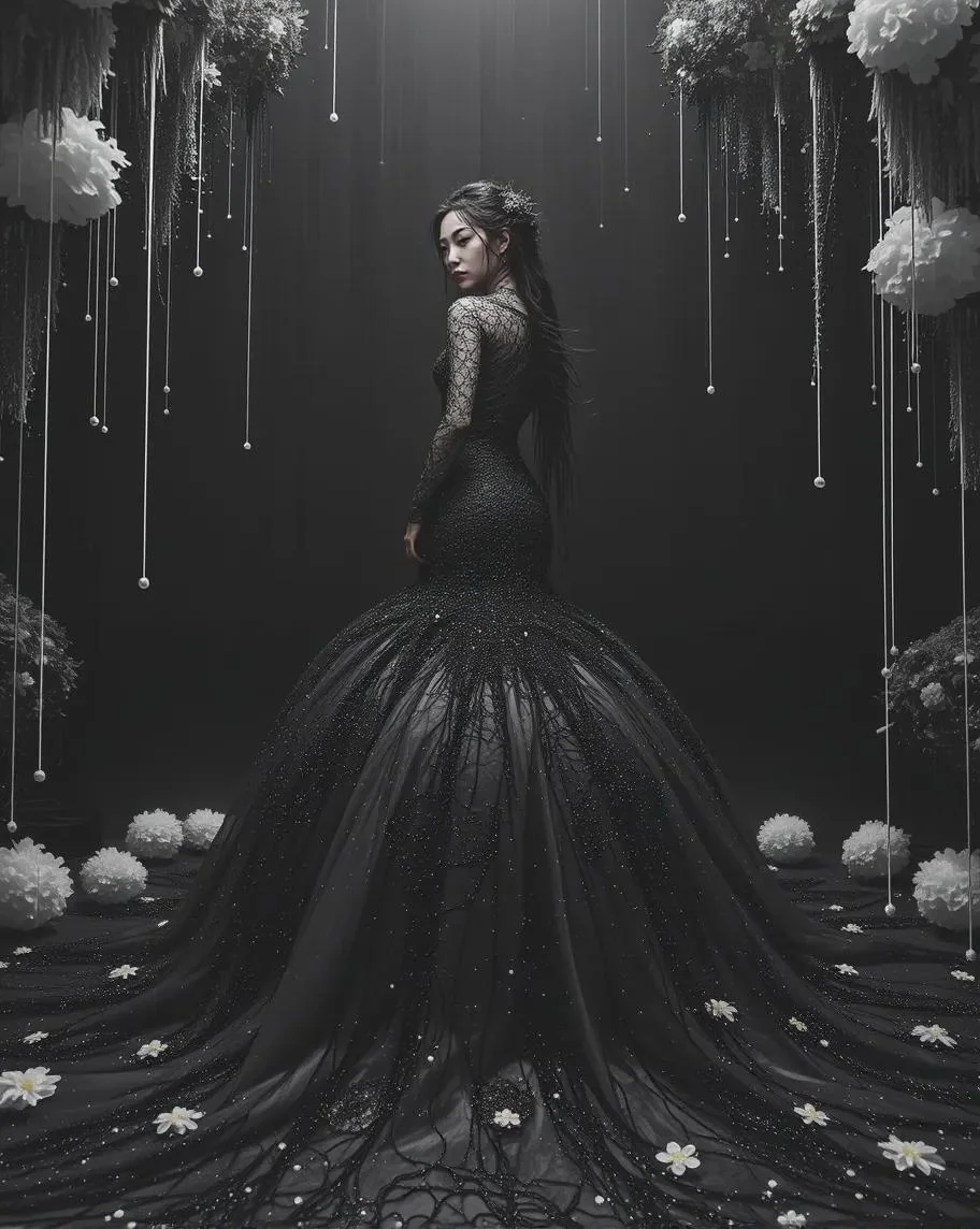 Goth Bride (StarryAI) picture 1 of 1