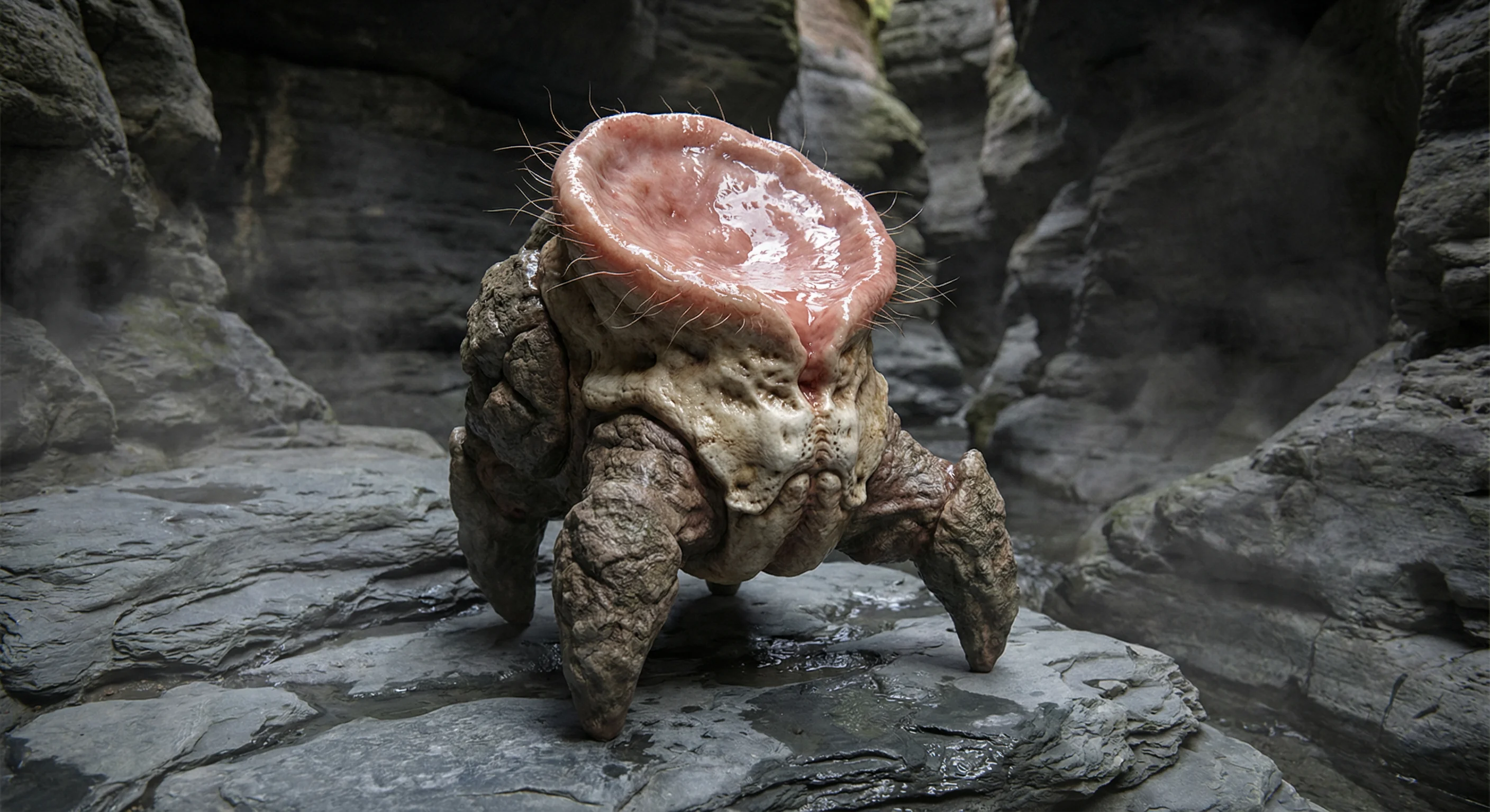 Just for fun asked Ai to generate "unique life form" that is not simmilar to any of known one's picture 1 of 1