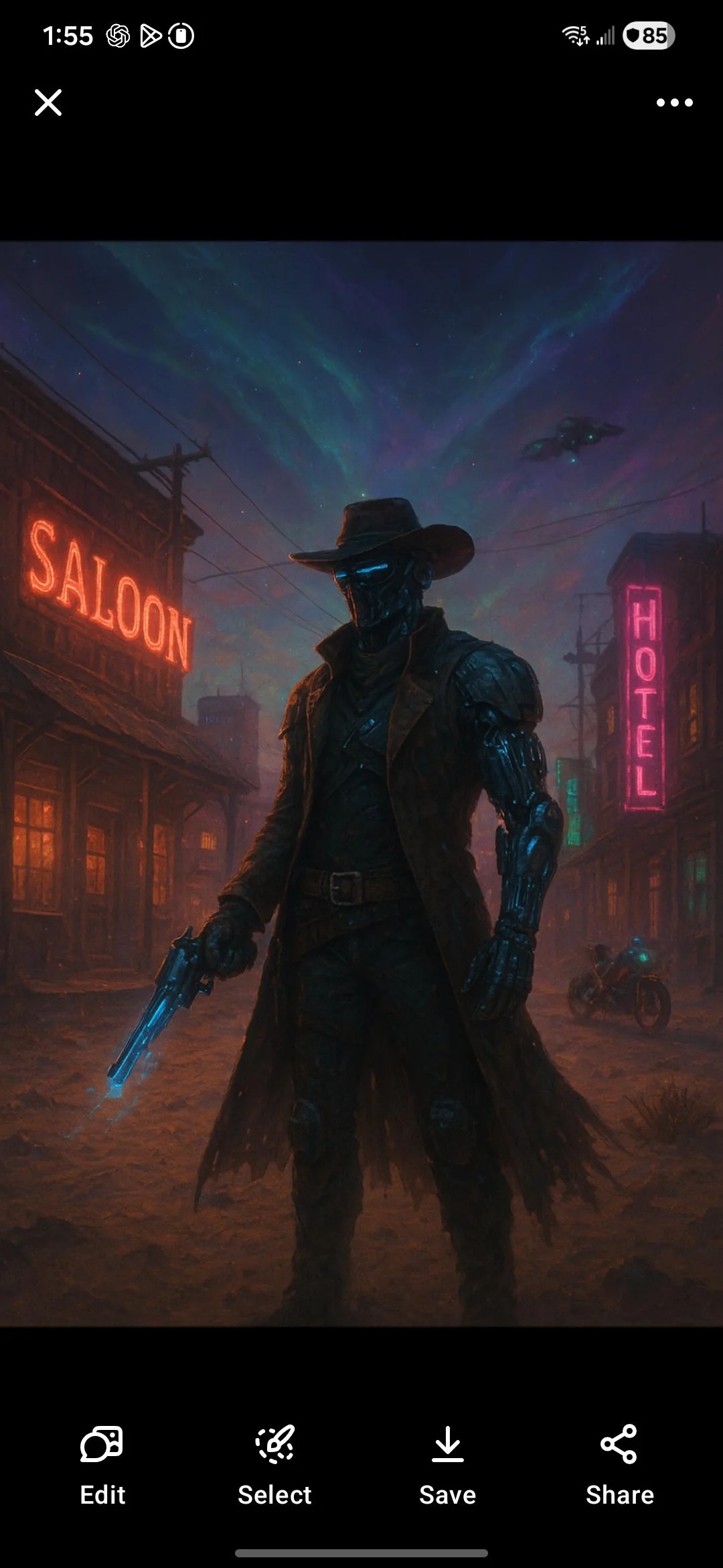 Western cyberpunk picture 1 of 1
