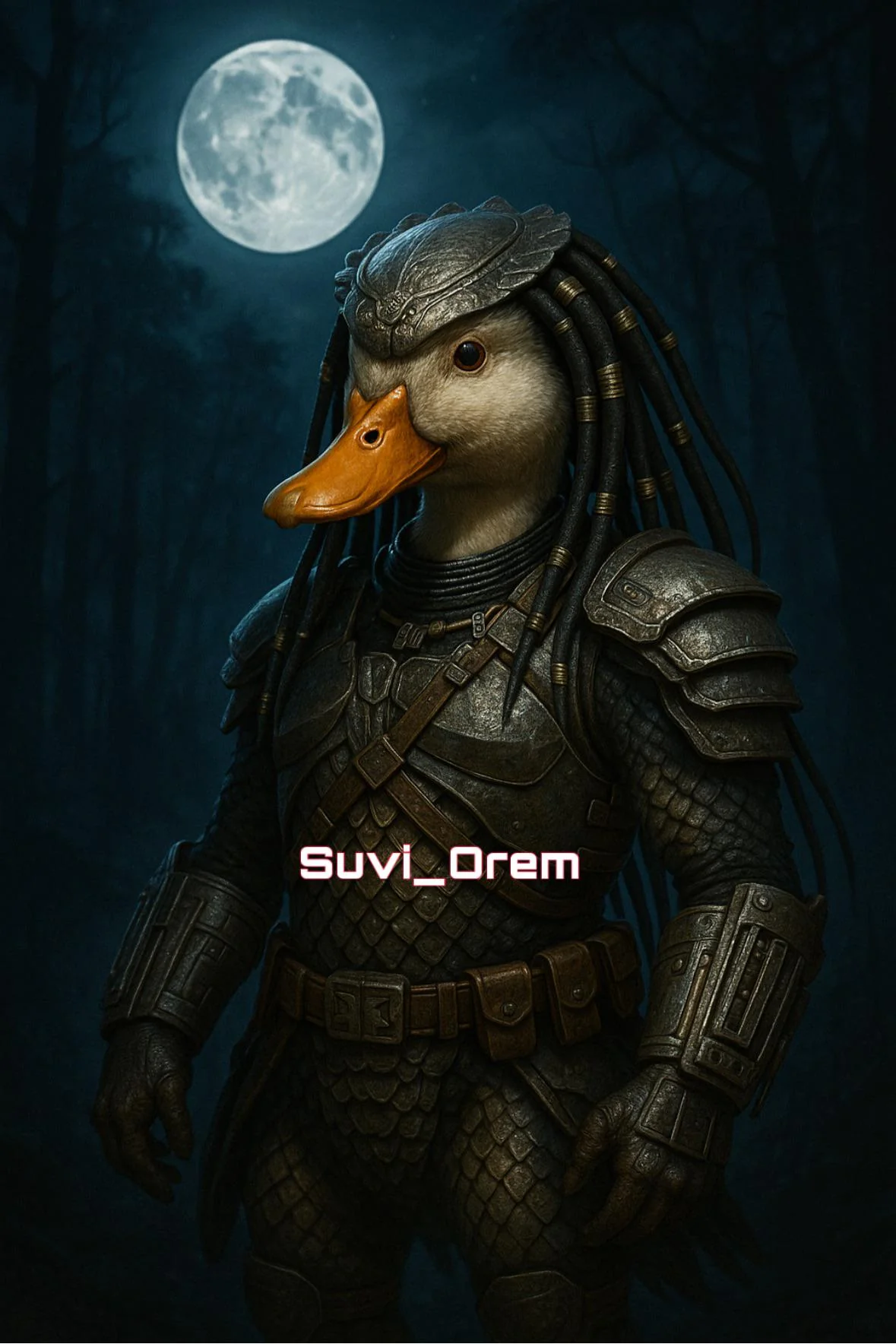Duck in Yautja Suit picture 1 of 1