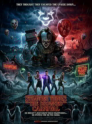 Pennywise X Stranger Things'