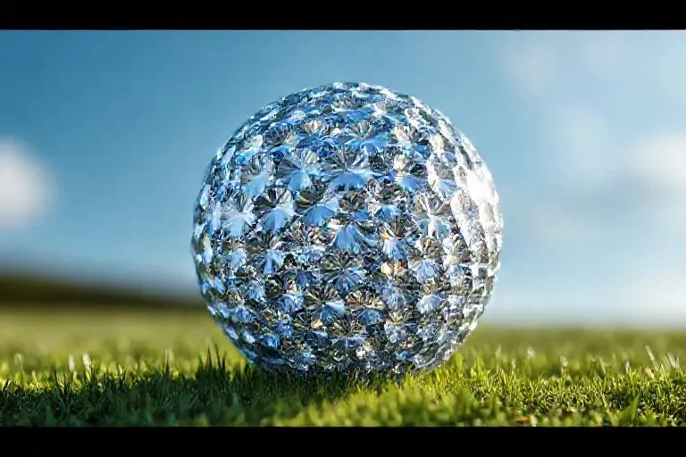 A golf ball made of Diamonds picture 1 of 1