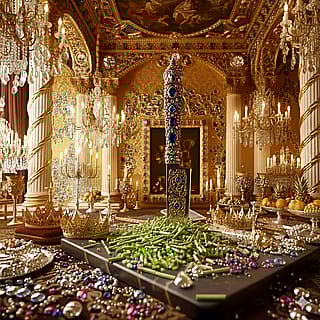 Generating an AI picture of chopped chives every day until this subreddit says they're perfect day 4'