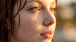 An Extreme Close-up of my model I made. using Gemini Nano Banana Pro'