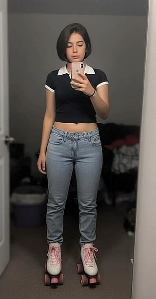 Put myself through an 80's filter.'