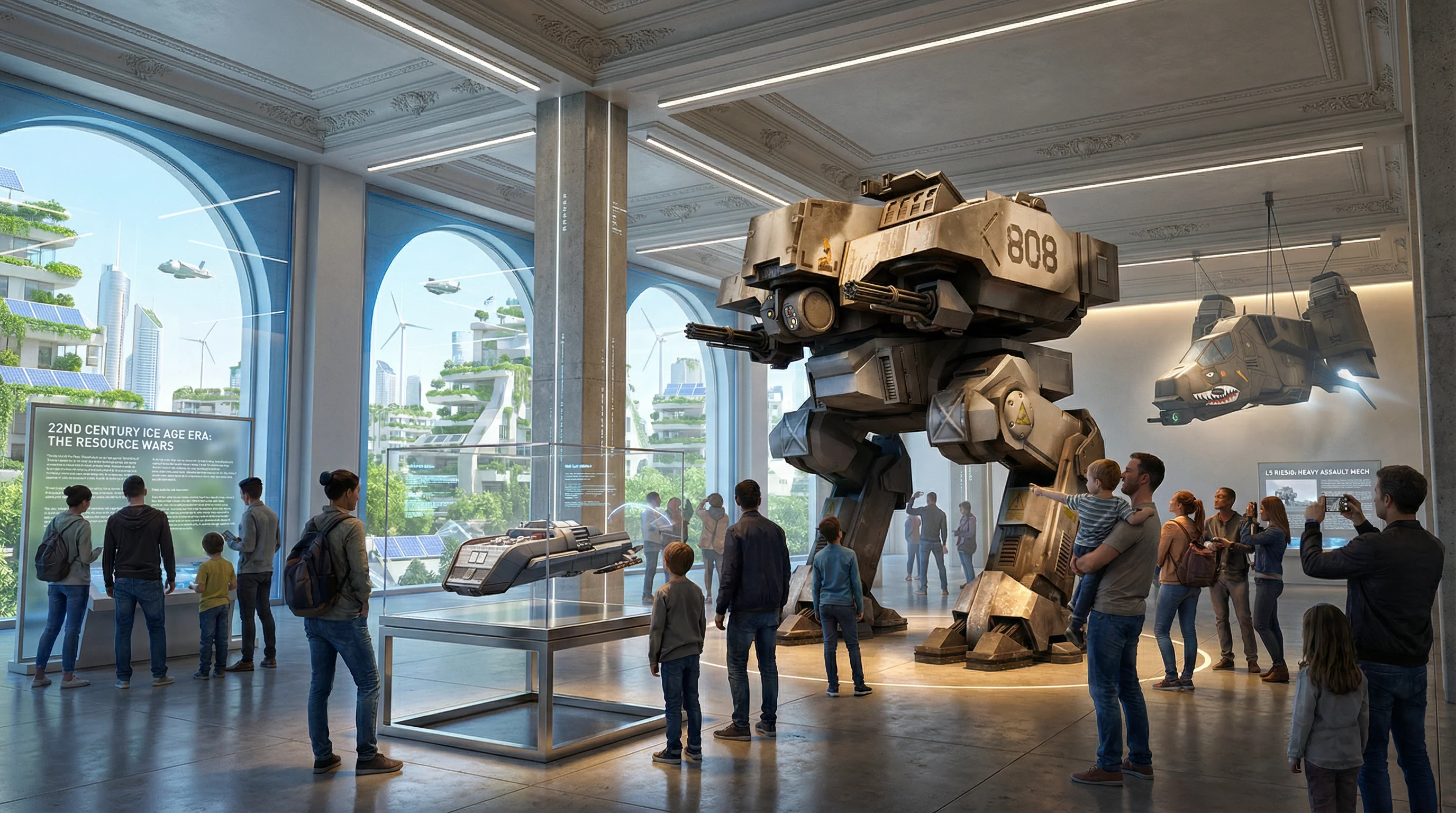 Museum of 2140's war. picture 1 of 1