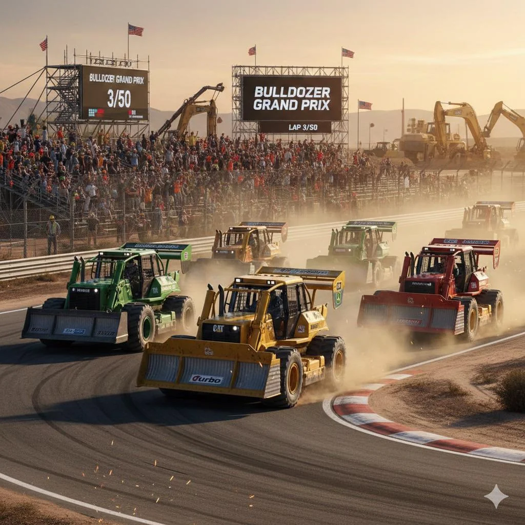 Bulldozer Race picture 1 of 1