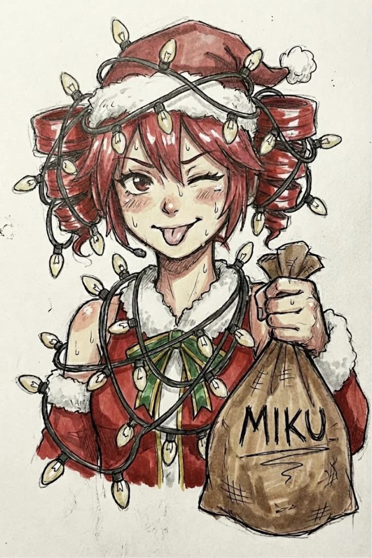 Teto’s mischief in Christmas picture 1 of 1