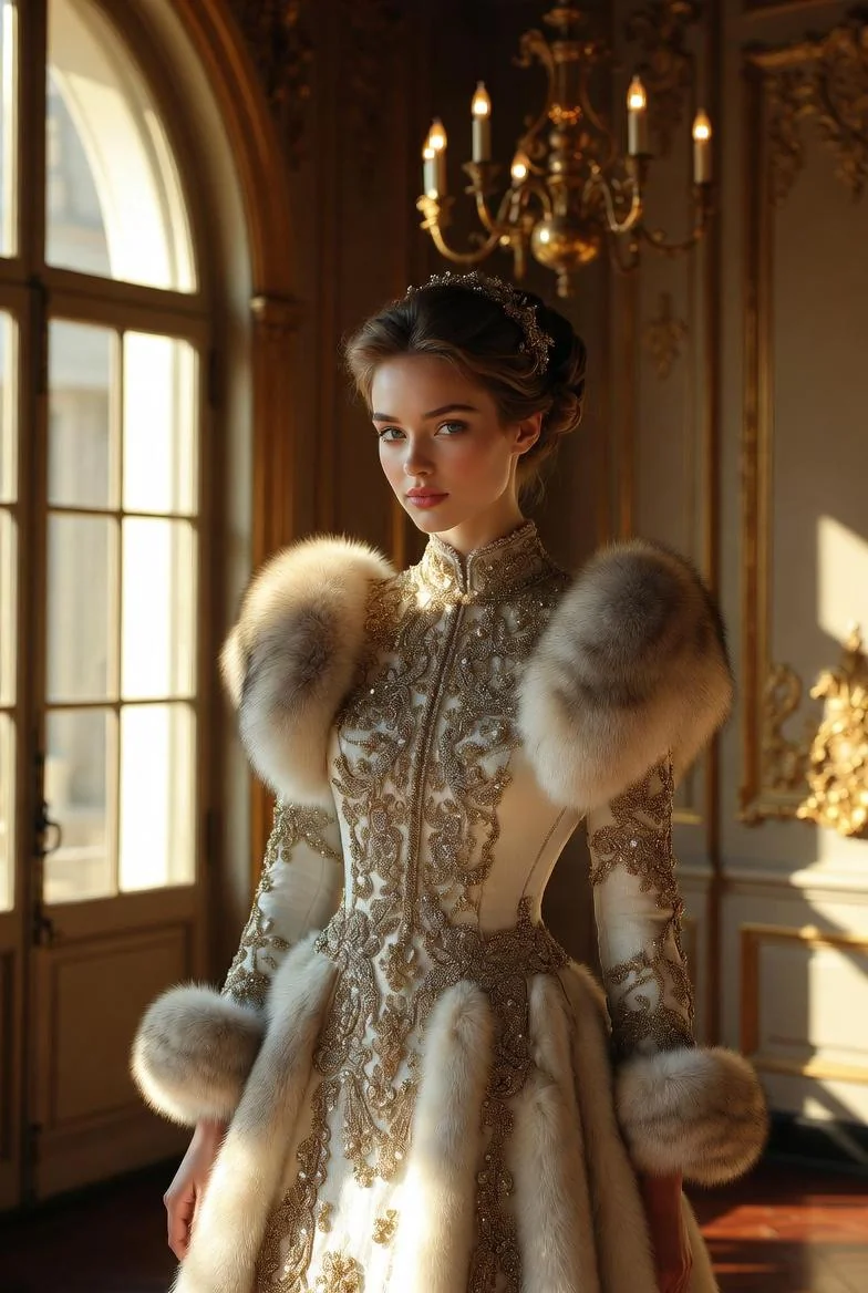 Thoughts on the embroidery and fur placement? picture 1 of 1