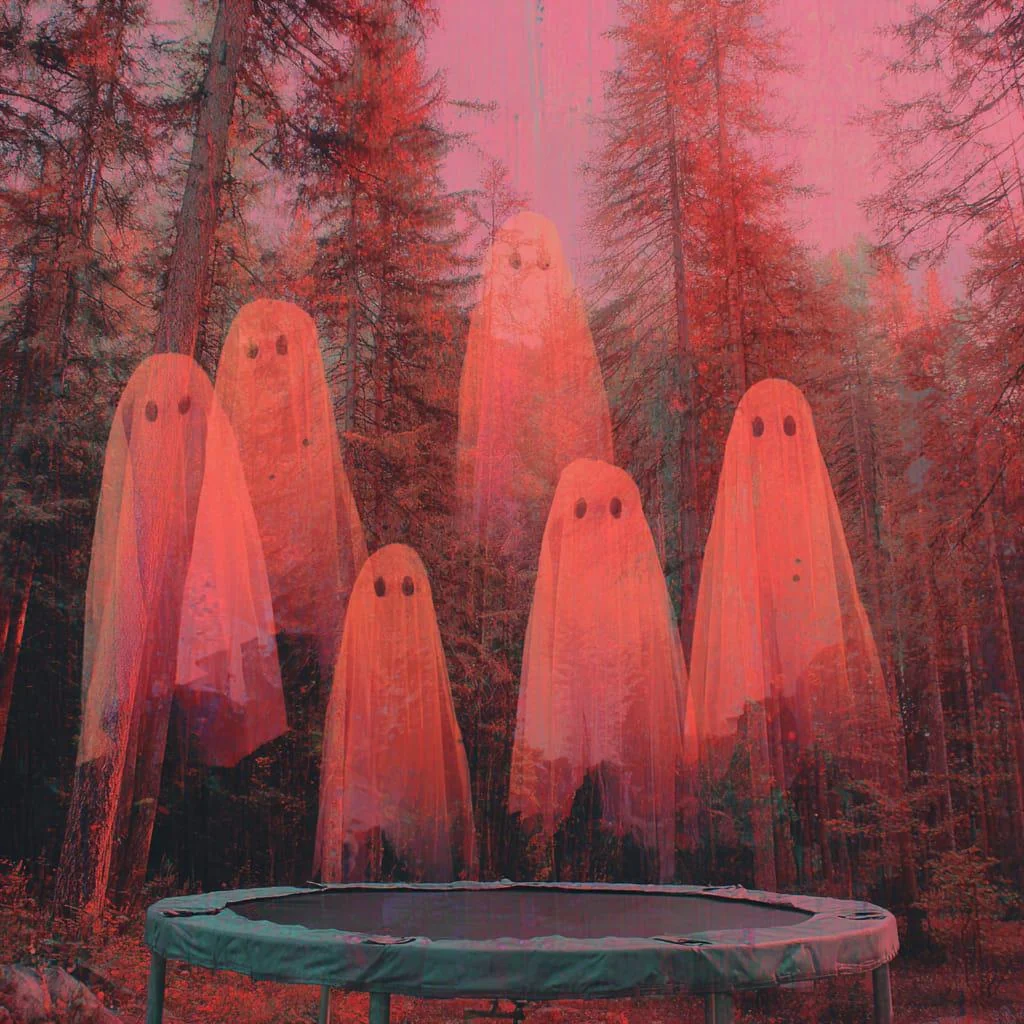 Ghosts Are Incredibly Unhappy Upon Discovering They Cannot Use Trampoline Due to Lack of Material Substance picture 1 of 1