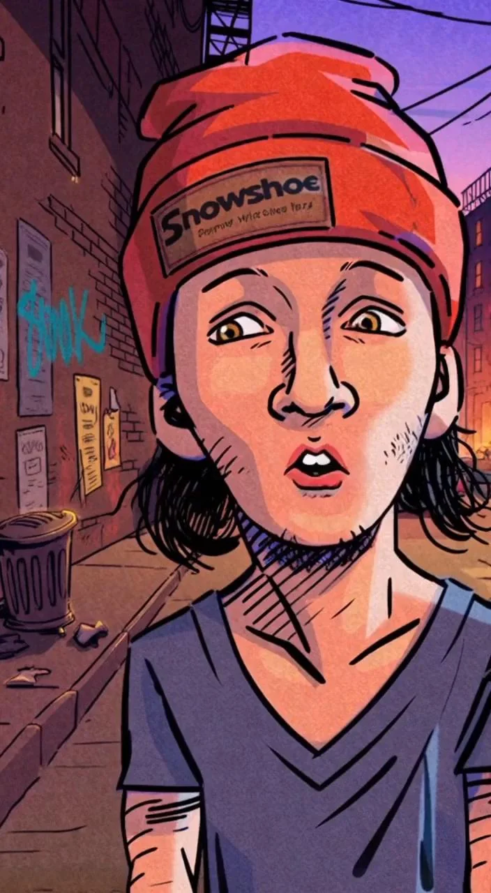 AI Me in the art style of Ralph Bakshi picture 1 of 2