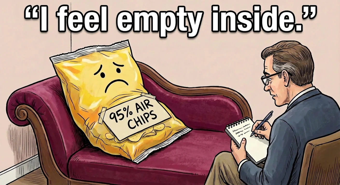 Therapist: "How can I help you, Mr. Chips?" picture 1 of 1