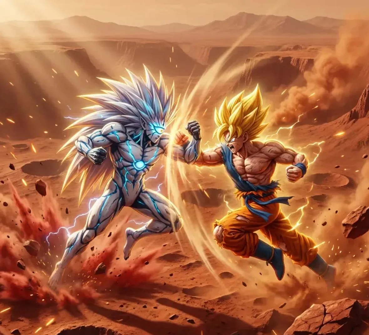 Goku vs boros on mars picture 1 of 1