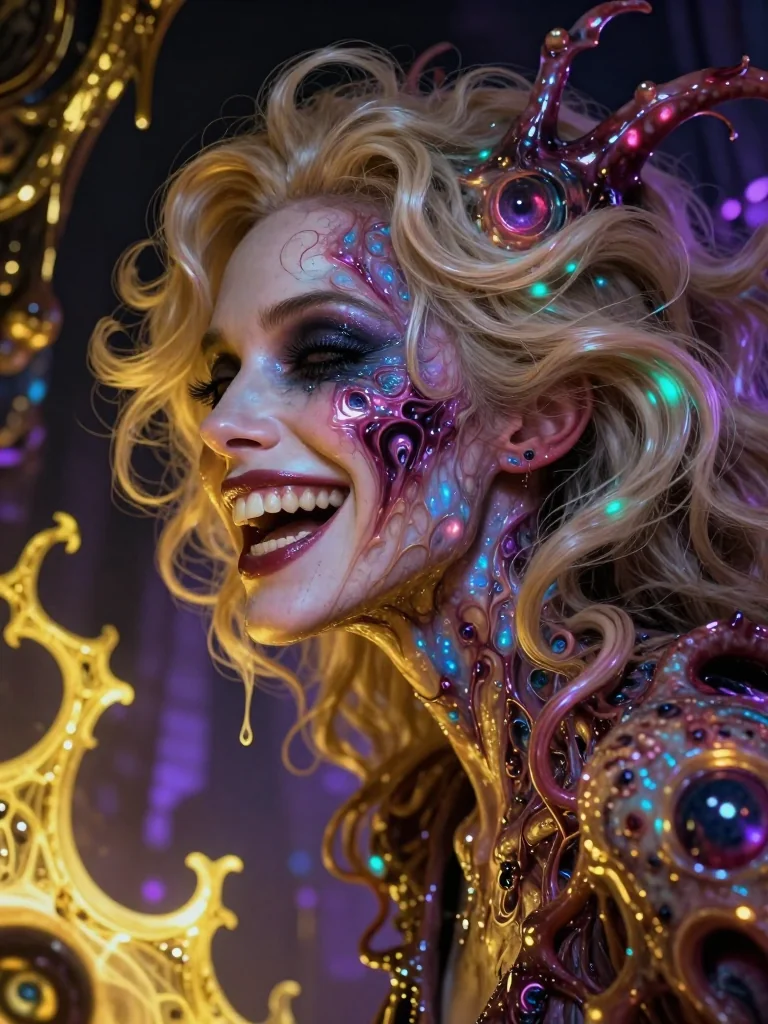 Moonlit Curls, Pearl Echoes, Crimson Laugh picture 1 of 1