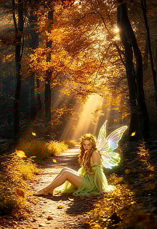 Autumn and fairies-- magical.'