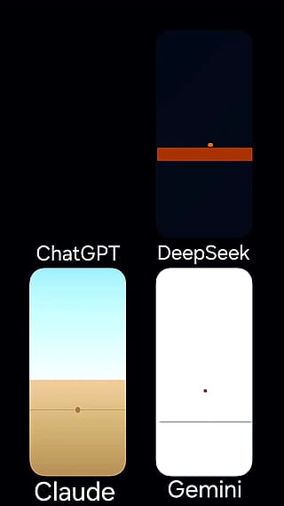 Which AI model handles creative coding best? I tested all 4'