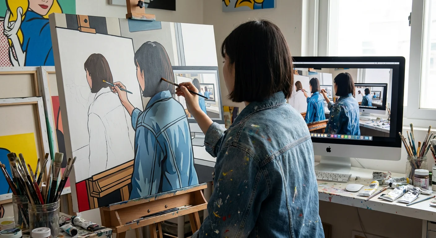 A Metapainting. 🎨 picture 1 of 1