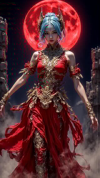 Crimson Moon Goddess'
