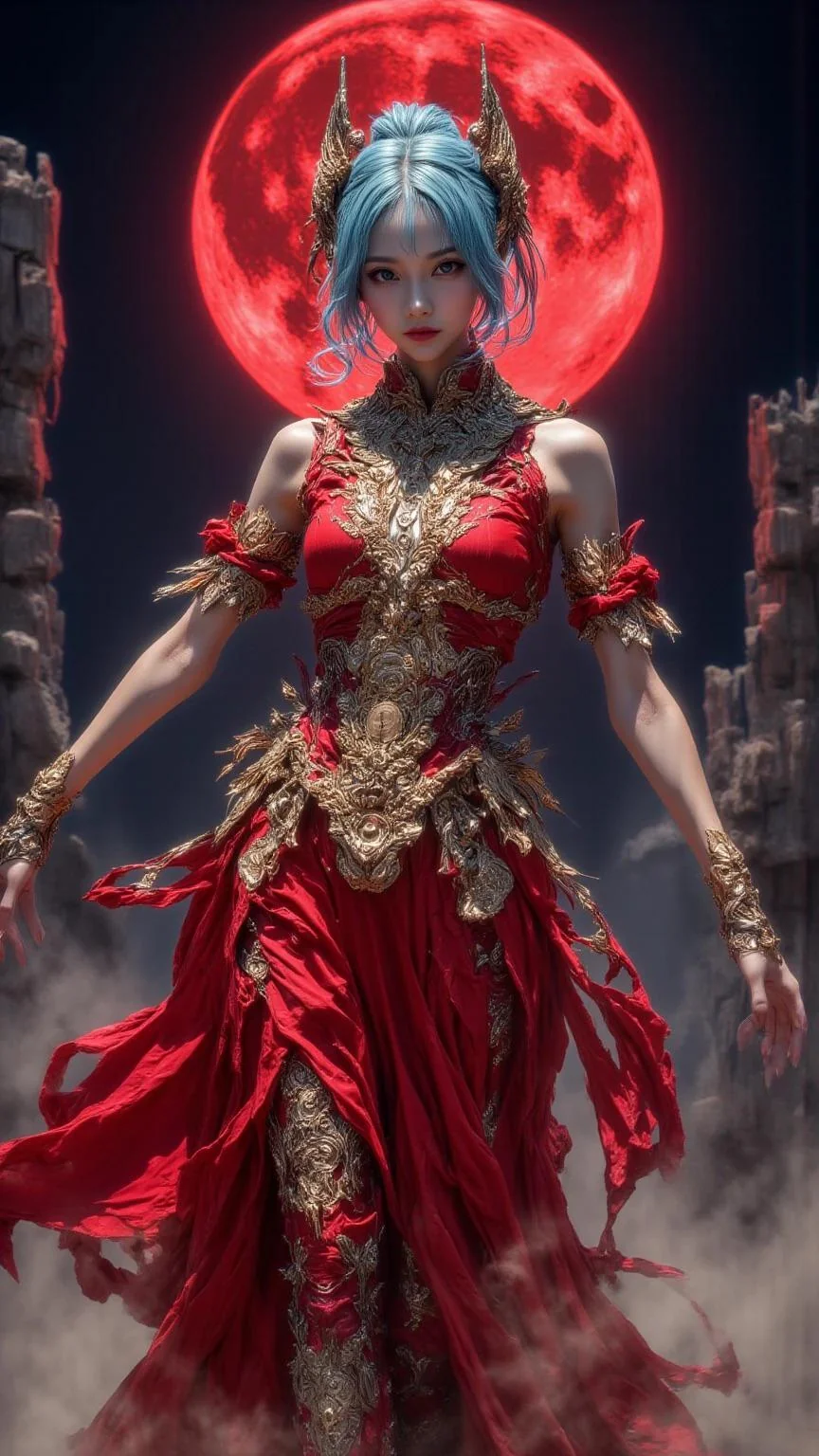 Crimson Moon Goddess picture 1 of 1