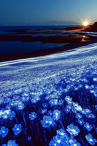 bioluminescence flowers'