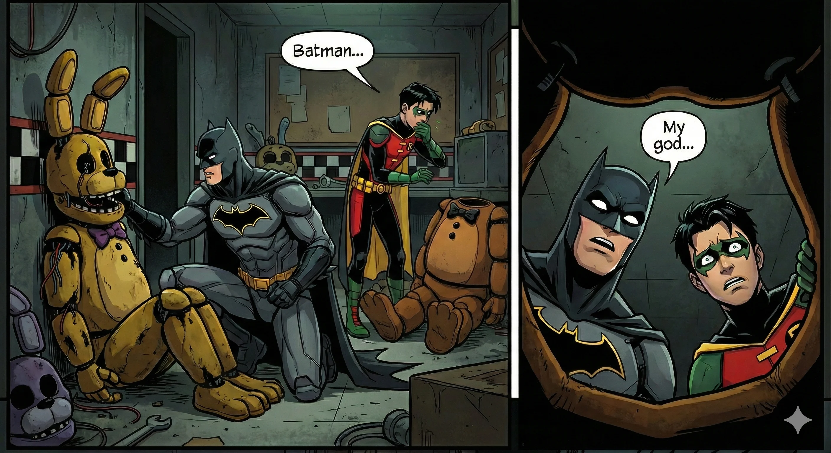 Batman amd Robin at Freddy:s picture 1 of 1
