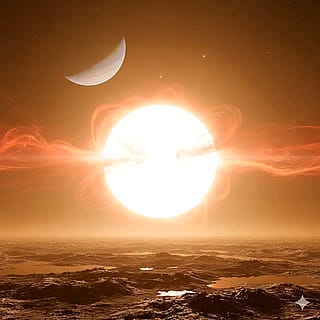 The Future Sun from Titan.'