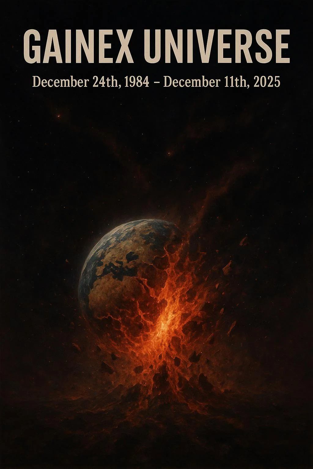 R.I.P Studio Gainex (December 24th, 1984 - December 11th, 2025). picture 1 of 1