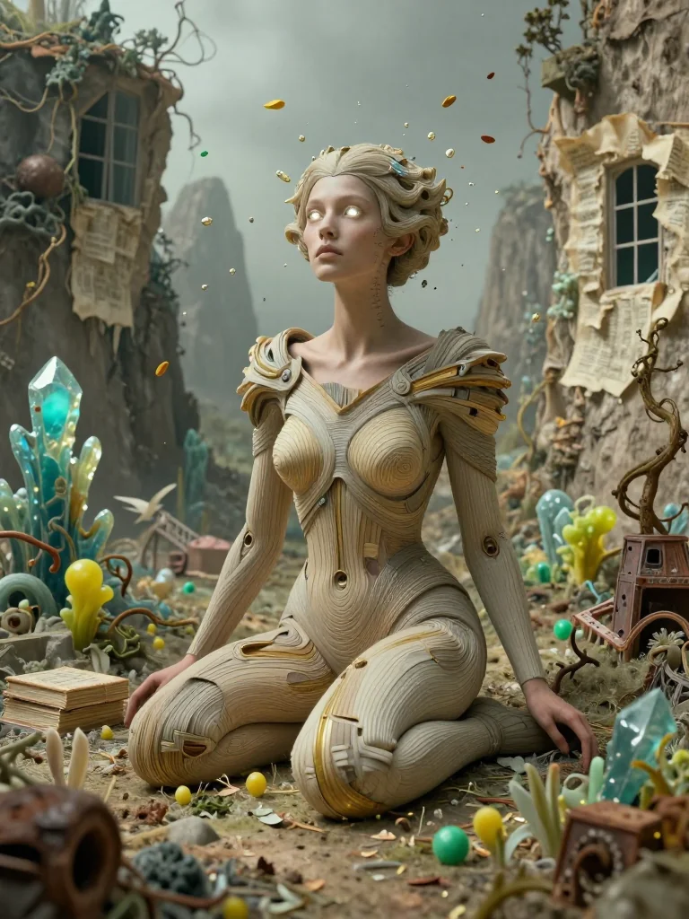 Metallic Dream In Shattered Glow picture 1 of 1