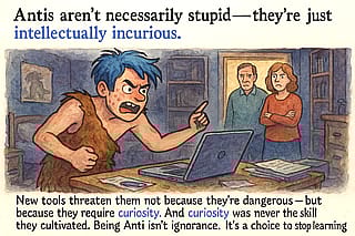 Antis aren't necessarily stupid...'