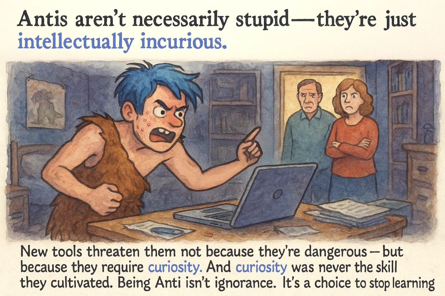 Antis aren't necessarily stupid... picture 1 of 1